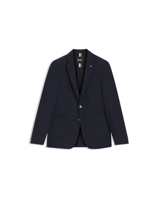 Boss Blue C-Hanry-224 Slim Fit Jacket for men