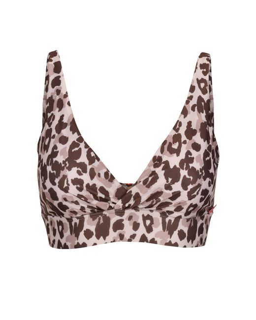 Regatta Brown Ladies Paloma Leopard Print Bikini Top