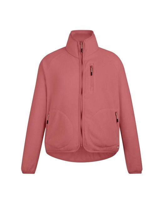 Regatta Pink Ladies Frankie Full Zip Fleece Jacket (Slate Rose)