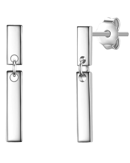 Glanzstücke München White Drop Earring Sterling