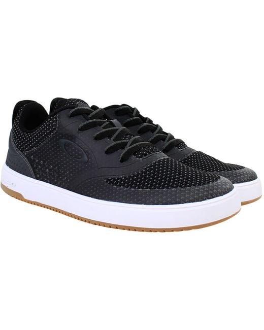 Oakley Black Metro Classic Trainers for men