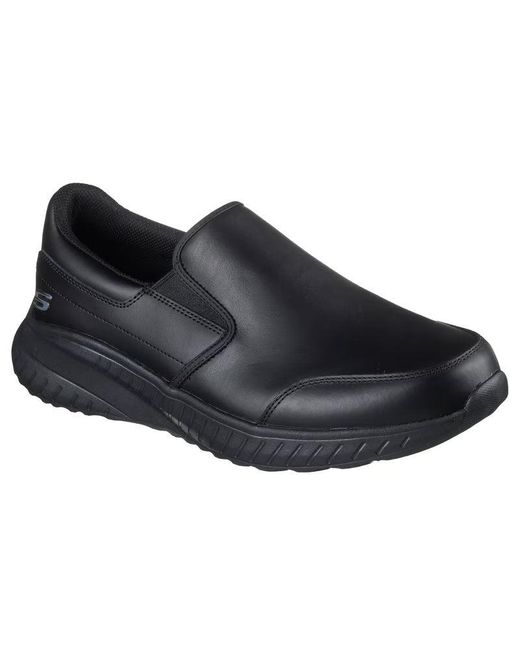 Skechers Blue Work Squad Chaos for men