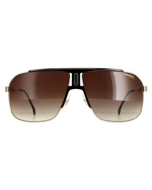 Carrera Brown Rectangle Gradient 1043/S Metal for men