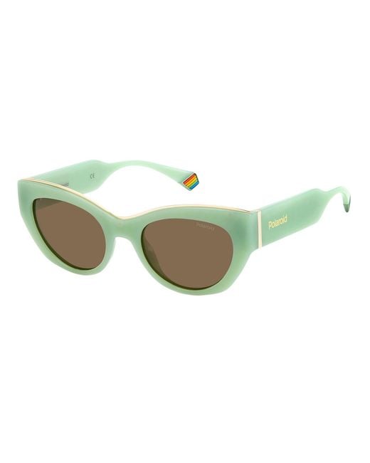 Polaroid Green Sunglasses 50/17/140 Mm Resin