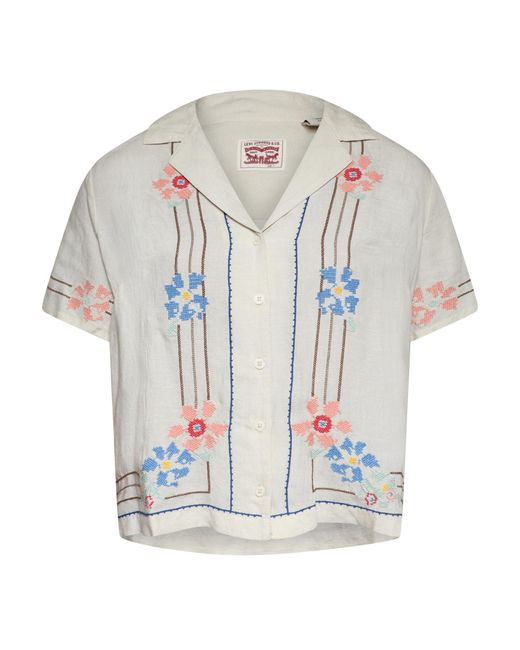 Levi's Natural Levi's Sonny Novelty Camp Shirt
