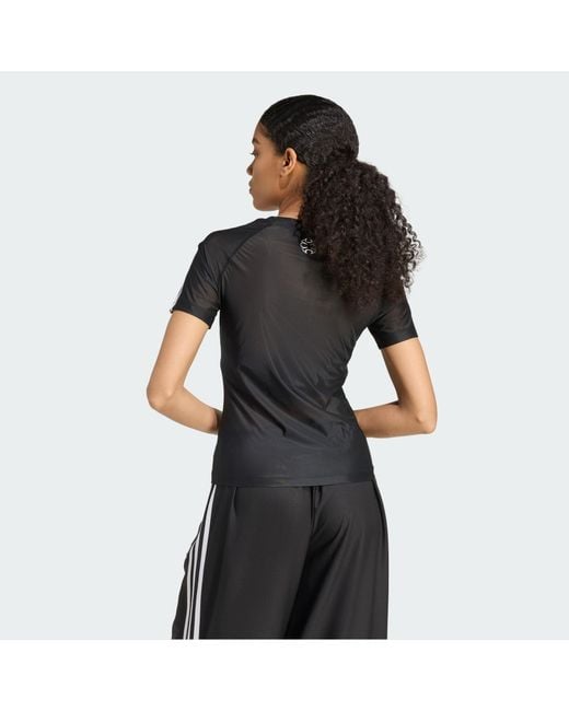 Adidas Black Adilenium Season 4 Teamgeist Tight Sheer Tee