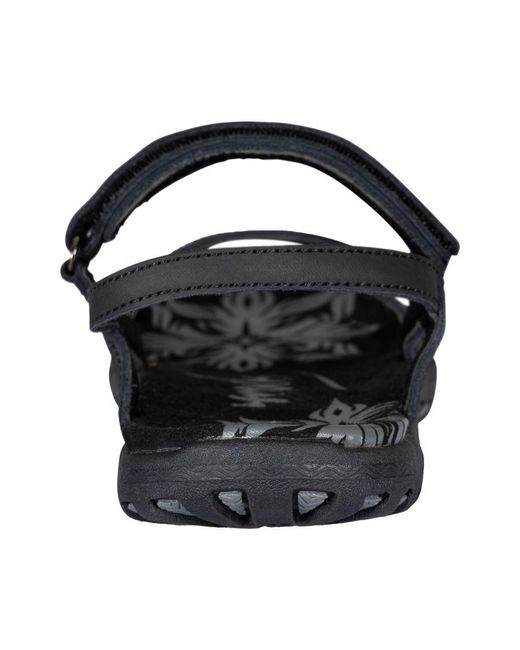 Trespass Black Ladies Kimbra Sandals