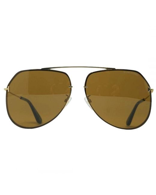 Tom Ford Brown Russel-02 Ft0795-H 30E Sunglasses for men