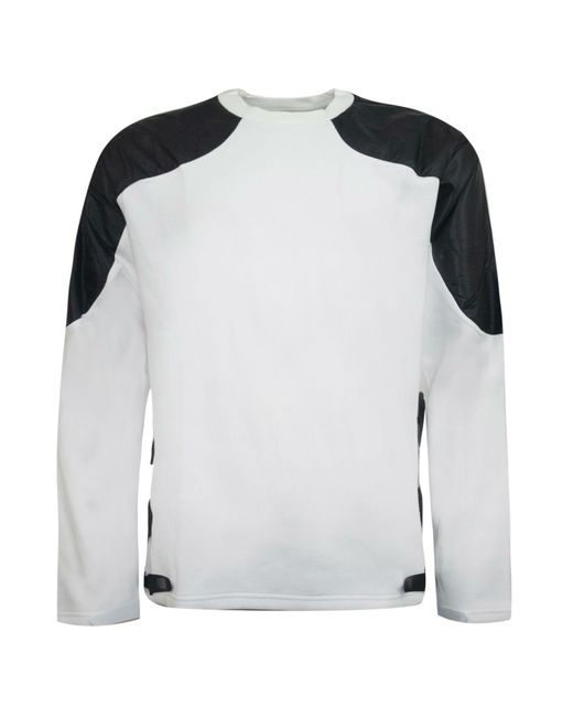 PUMA White Select Evo Statement Crew Pullover Sweatshirt Jumper 572594 02 Textile for men
