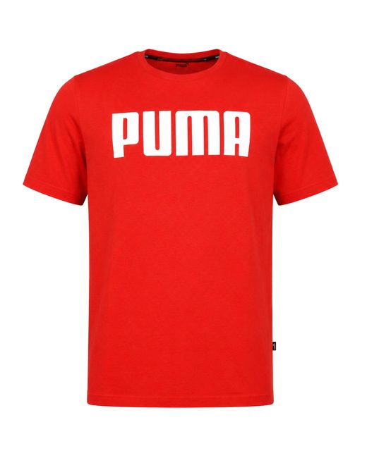 PUMA Red Essentials T-Shirt for men