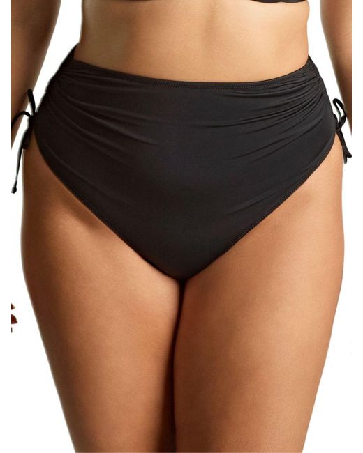 Panache Black Signature Midi Adjustable Bikini Brief