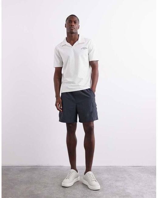 Cotton On White Cargo Short for men