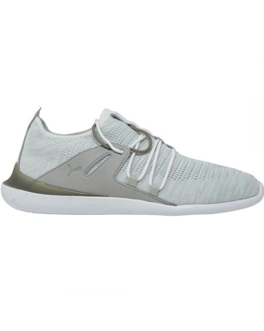 PUMA Gray X Ferrari Sf Evo Cat Sock Lace Ls Trainers for men