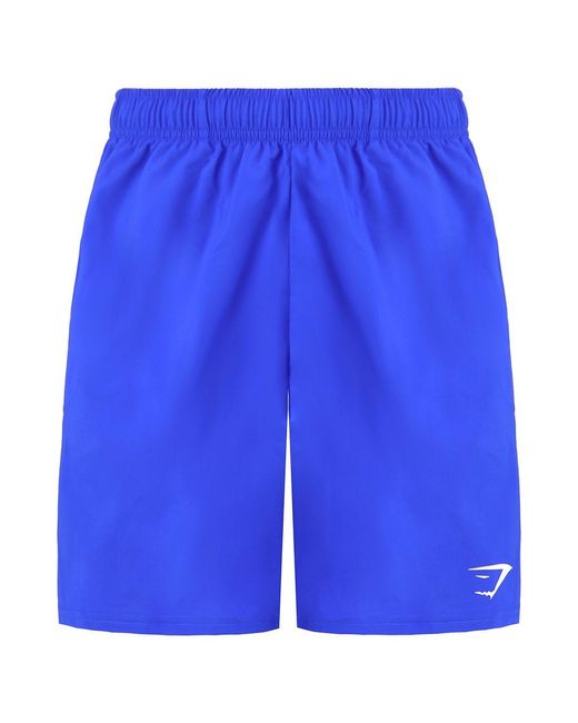 GYMSHARK Blue Arrival Pocket Shorts for men