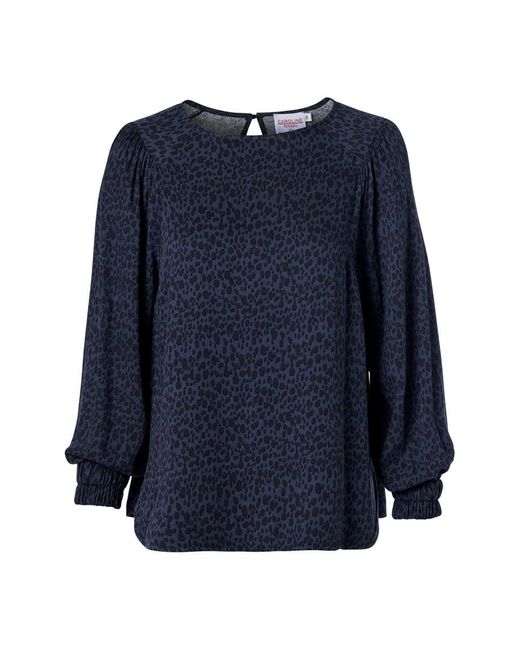 Mart Visser Caroline Tensen Avignon Print Blouse in het Blue