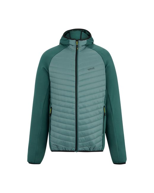 Regatta Green Andreson Hybrid Jacket (Arctic/Mediterranea) for men