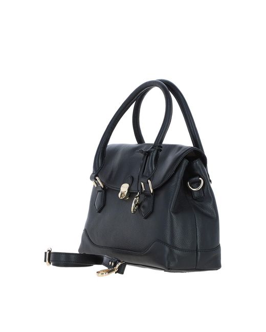 Ashwood Leather Black Premium Shoulder Bag With Detachable Crossbody Strap
