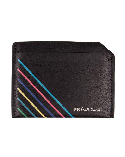 Paul Smith Black Stripe Wallet for men