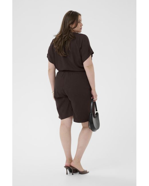 Kaffe Short Kcmille Short Regular Fit in het Black