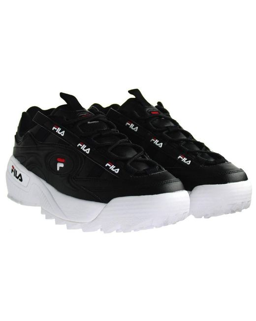 Fila Black D-Formation Trainers for men