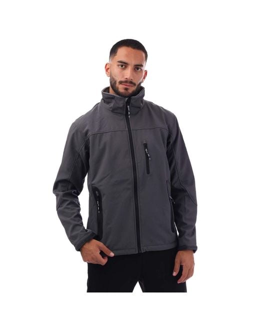 Trespass Blue Softshell Jacket for men