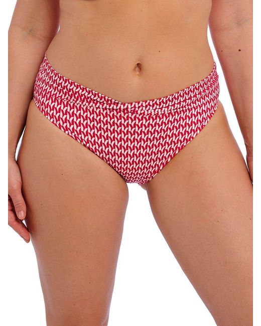 Fantasie Red Koh Lipe Twist Bikini Brief