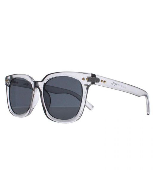 Atum Blue Square Shiny Transparent Smoke Meraki