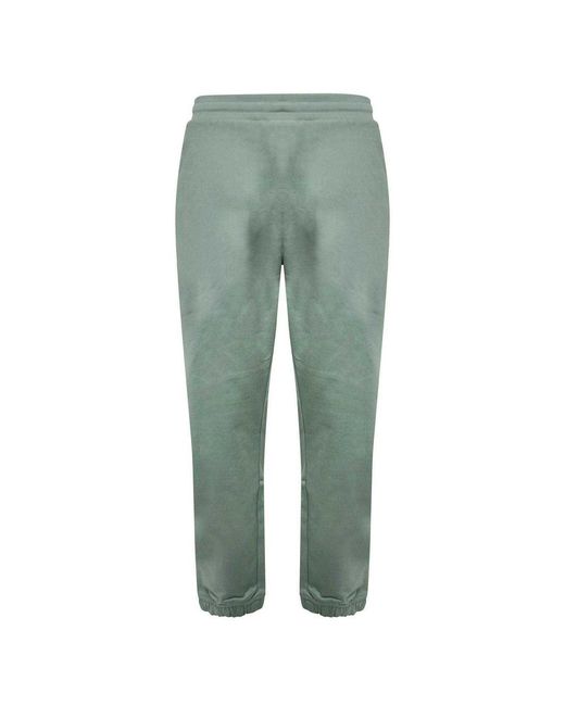 HUGO Green Dilbero Smoke Logo Tapered Tracksuit Bottoms Cotton for men