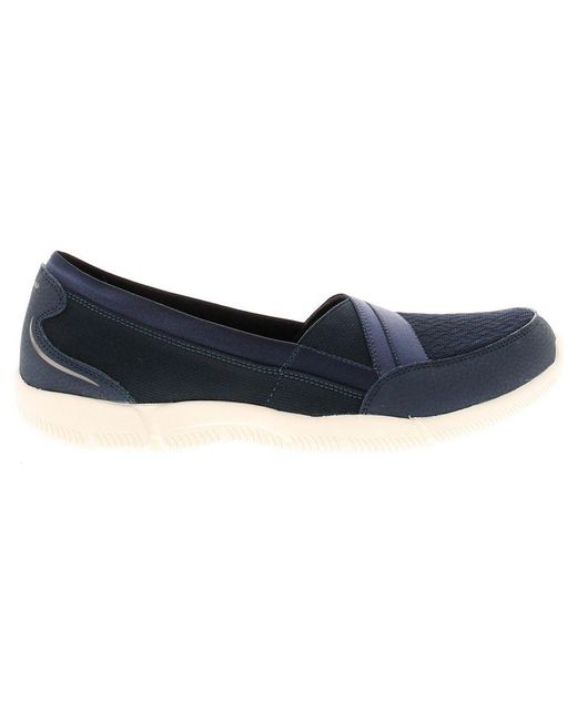 Skechers Blue Be-Lux-Daylights Slip On Trainers