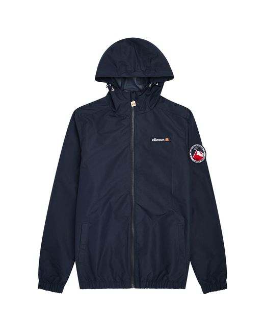 Ellesse Blue Terrazzo Quilted Jacket for men