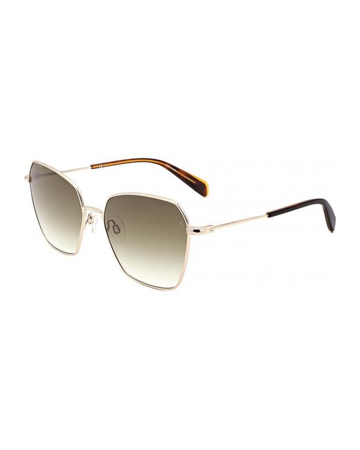 Rag & Bone Metallic Rnb1034 G S 58 Pef Sunglasses