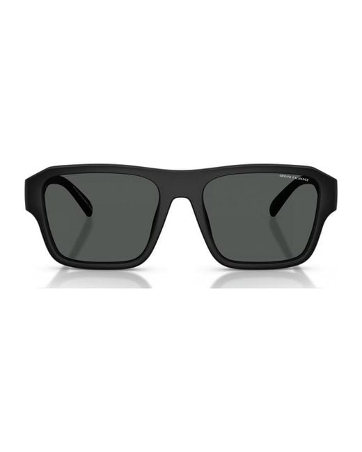 ARMANI EXCHANGE Black Ax4154Su 56 837371 Sunglasses for men