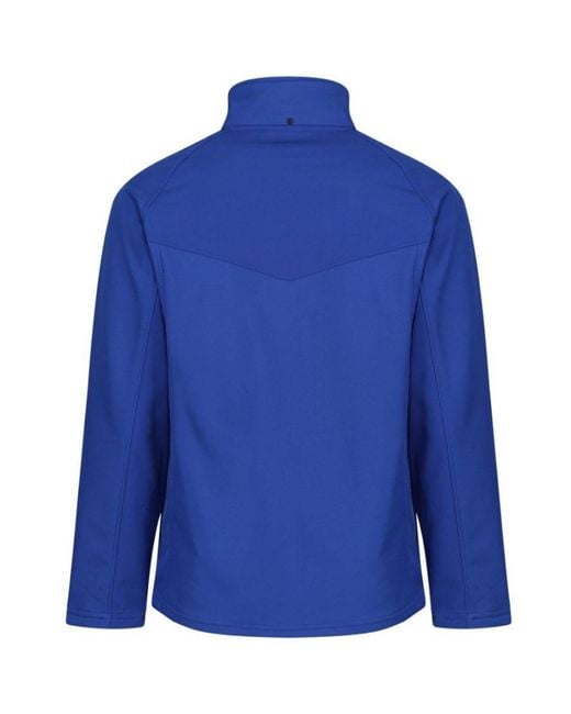 Regatta Blue Uproar Softshell Wind Resistant Fleece Jacket (Bright Royal) for men