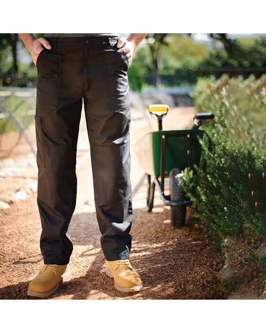 Regatta Gray Sports New Action Trousers (Dark) for men