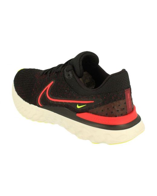 Nike Black React Infinity Run Fk 3 for men