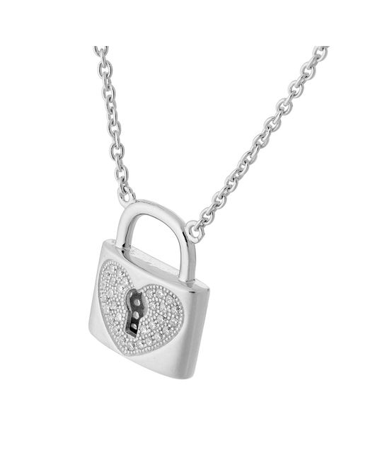 Orphelia Metallic 925 Sterling Necklace