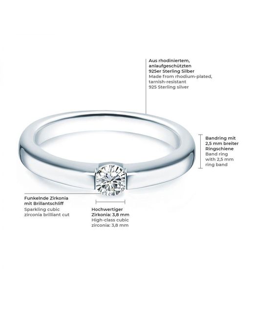 Tresor 1934 Metallic Trilani Sterling Ring