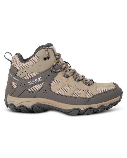 Regatta Gray Ladies Edgepoint Iv Mid Cut Walking Boots (Soft/Treetop)
