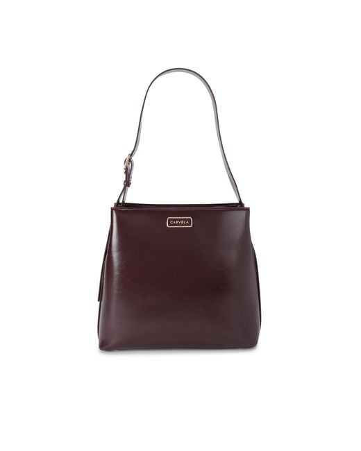 Carvela Kurt Geiger Purple Cosma Shoulder Bag