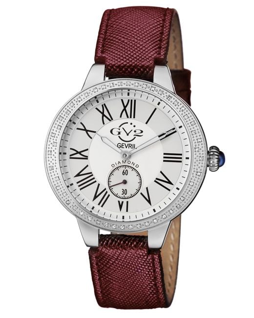 Gv2 Red Astor Dial 9103.4 Swiss Quartz Watch