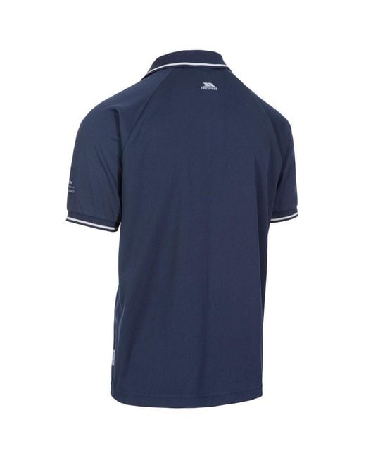 Trespass Blue Bonningotn Polo Top for men