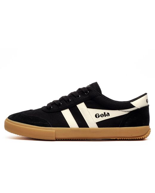 Gola Black Classics Badminton Plimsoll Trainers for men