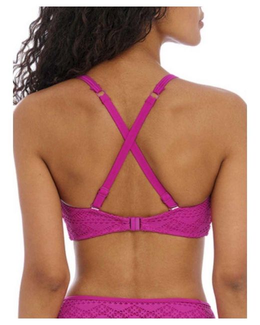 Freya Purple Sundance Bralette Bikini Top