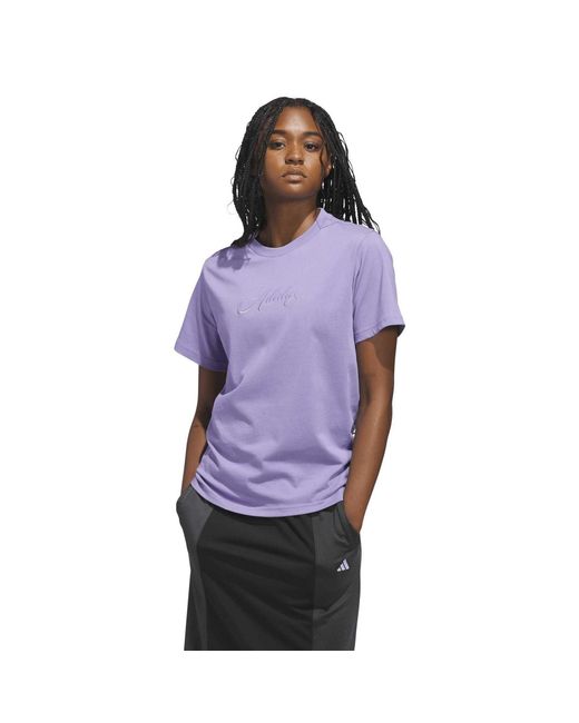 Adidas Purple W Sc Cursive