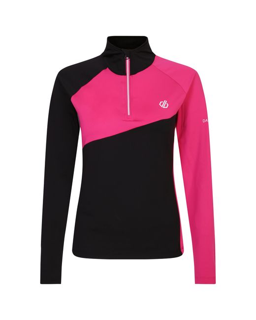 Dare 2b Ice Core Stretch Midlayer (puur Roze/zwart) in het Pink