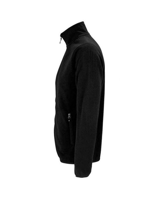 Sol's Black Factor Recycled Fleece Jacket for men