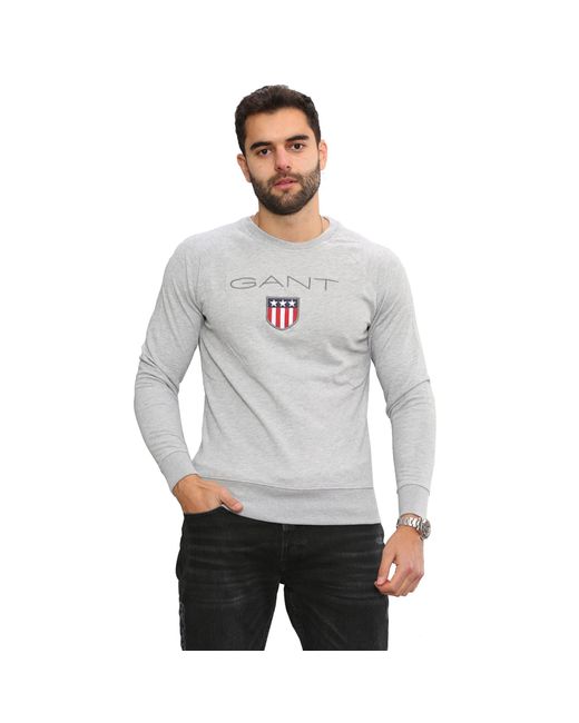 Gant Trui Sweatshirt | -schild in het Gray voor heren