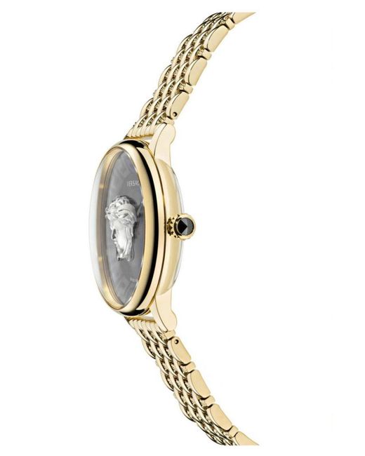 Versace Metallic Medusa Alchemy Watch Ve6F00523 Stainless Steel (Archived)