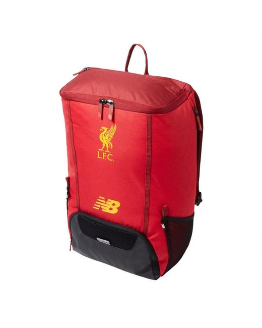 New Balance Red Liverpool Football Club Ball Backpack for men