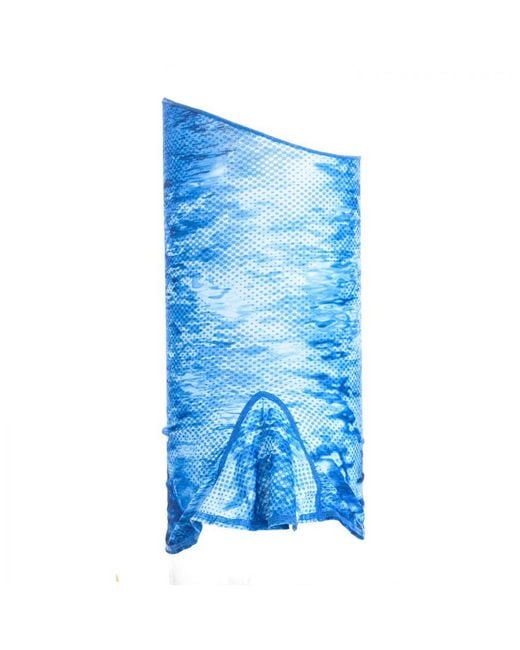Buff Blue Polar Bandana With Elastic Fit And Sun Protection 104300